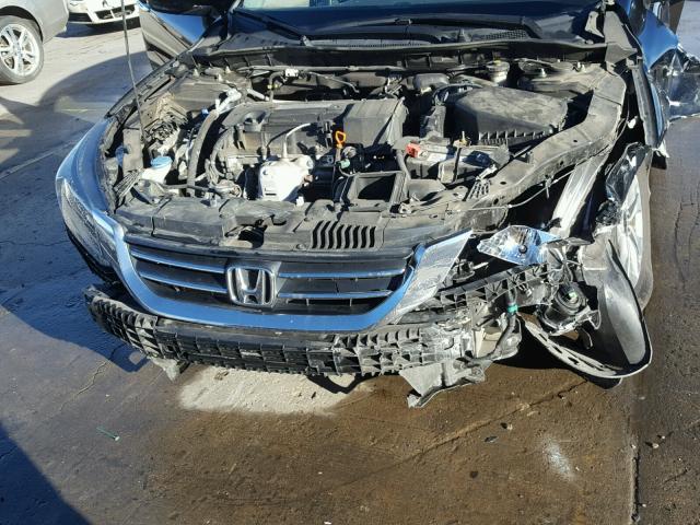 1HGCR2F33FA052999 - 2015 HONDA ACCORD LX BLACK photo 7