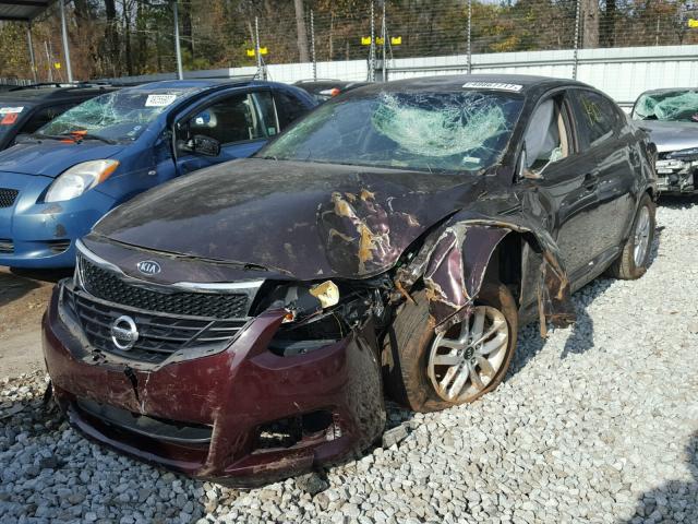 KNAGM4A72B5184947 - 2011 KIA OPTIMA LX MAROON photo 2