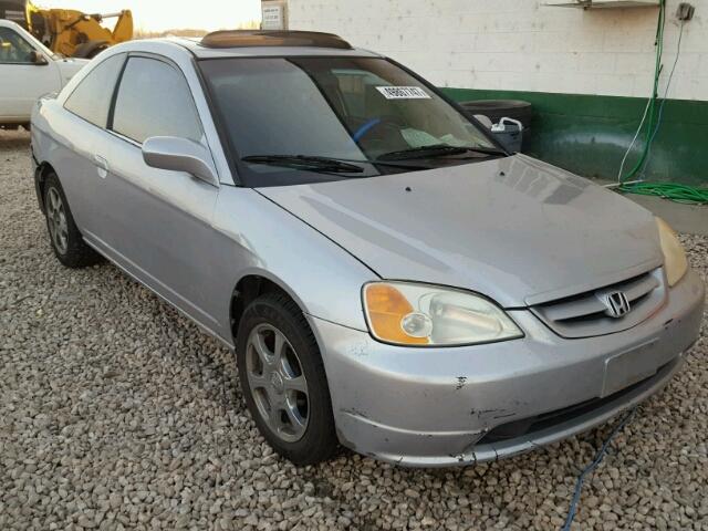 1HGEM22981L083258 - 2001 HONDA CIVIC SI SILVER photo 1