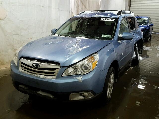 4S4BRBCC6B3439524 - 2011 SUBARU OUTBACK 2. BLUE photo 2