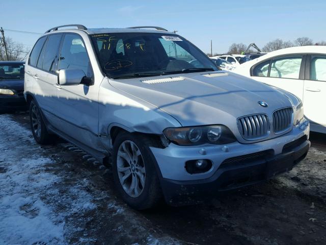 5UXFB53516LV25678 - 2006 BMW X5 4.4I SILVER photo 1