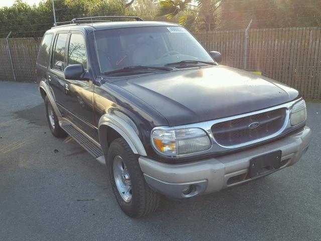 1FMZU64E0YZC20018 - 2000 FORD EXPLORER E BLACK photo 1