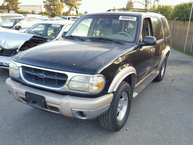 1FMZU64E0YZC20018 - 2000 FORD EXPLORER E BLACK photo 2