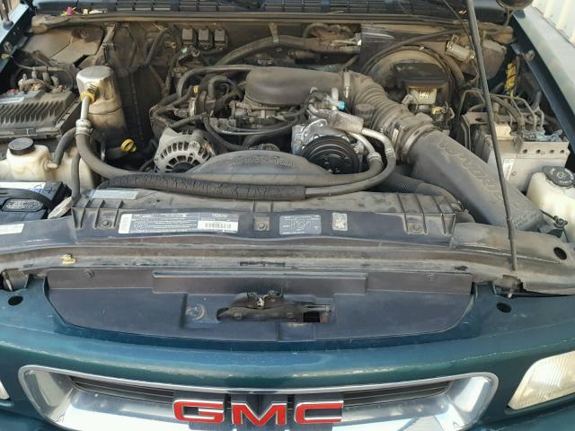 1GKCS13W9T2506341 - 1996 GMC JIMMY GREEN photo 7