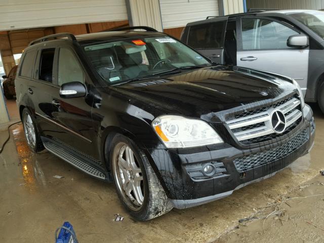 4JGBF71E18A313957 - 2008 MERCEDES-BENZ GL 450 4MA BLACK photo 1