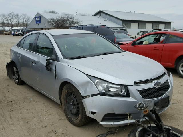 1G1PD5SH4C7255502 - 2012 CHEVROLET CRUZE LS SILVER photo 1