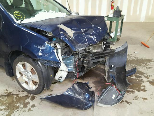 3N1AB61E79L633254 - 2009 NISSAN SENTRA 2.0 BLUE photo 9