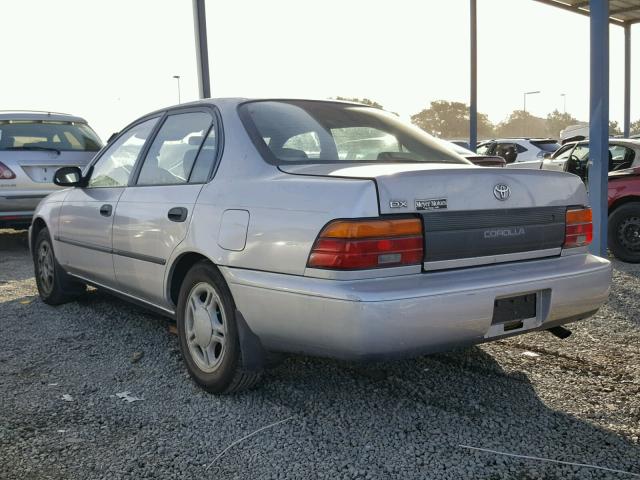 1NXAE09B7RZ148903 - 1994 TOYOTA COROLLA LE 银色 照片 3