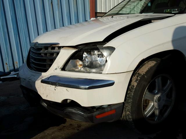 2A8GF68436R638063 - 2006 CHRYSLER PACIFICA T WHITE photo 9