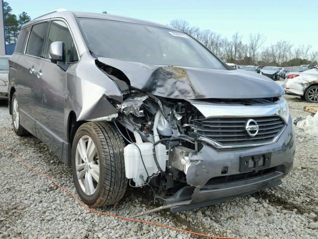 JN8AE2KP0F9130414 - 2015 NISSAN QUEST S GRAY photo 1