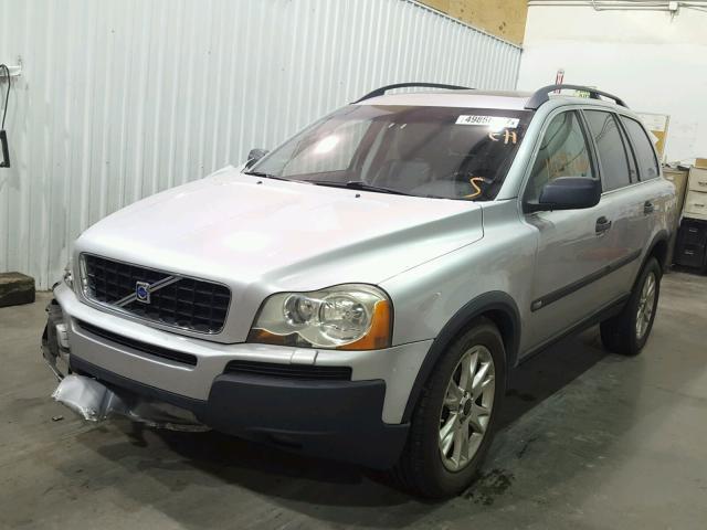 YV1CZ91H241072825 - 2004 VOLVO XC90 T6 SILVER photo 2