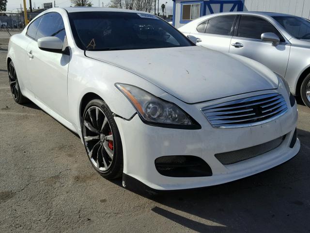 JNKCV64E49M602556 - 2009 INFINITI G37 BASE WHITE photo 1