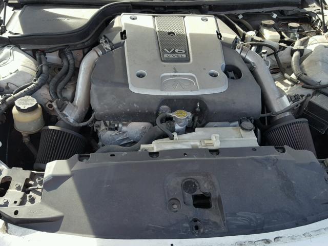 JNKCV64E49M602556 - 2009 INFINITI G37 BASE WHITE photo 7