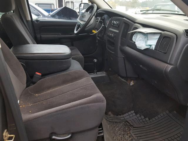 3D7KU28643G723552 - 2003 DODGE RAM 2500 S GRAY photo 5