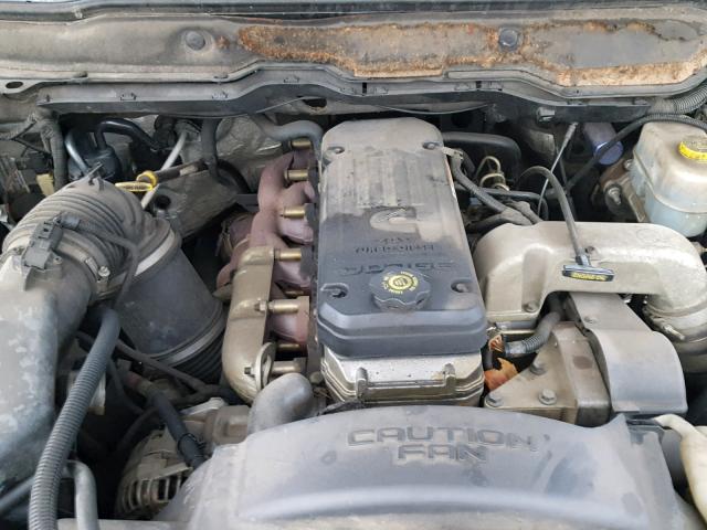 3D7KU28643G723552 - 2003 DODGE RAM 2500 S GRAY photo 7