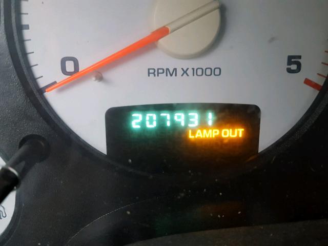 3D7KU28643G723552 - 2003 DODGE RAM 2500 S GRAY photo 8