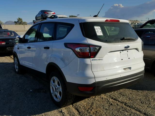 1FMCU0F74HUA14876 - 2017 FORD ESCAPE S WHITE photo 3