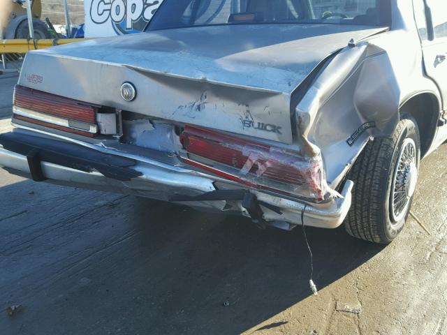 1G4HR54CXMH427165 - 1991 BUICK LESABRE LI GRAY photo 9