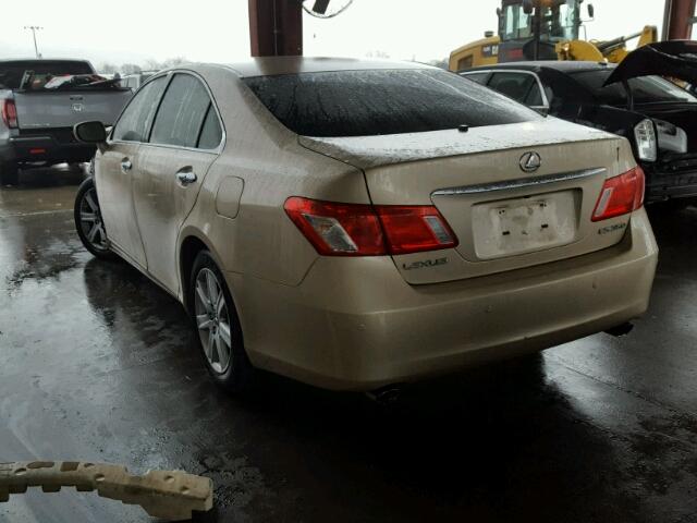 JTHBJ46G082165434 - 2008 LEXUS ES 350 TAN photo 3