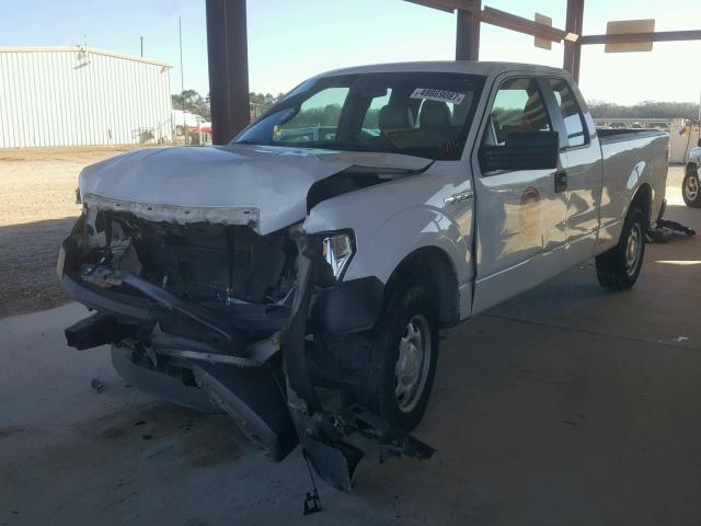 1FTFX1CFXBFB33859 - 2011 FORD F150 SUPER WHITE photo 2