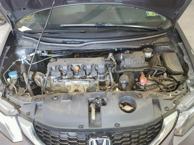 2HGFB2F96EH535036 - 2014 HONDA CIVIC EXL გრაფიტი ფოტო 7