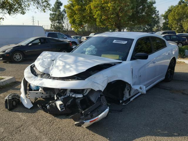 2C3CDXBGXGH312664 - 2016 DODGE CHARGER SE WHITE photo 2