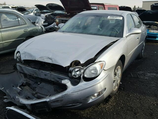 2G4WC582971205606 - 2007 BUICK LACROSSE C SILVER photo 2