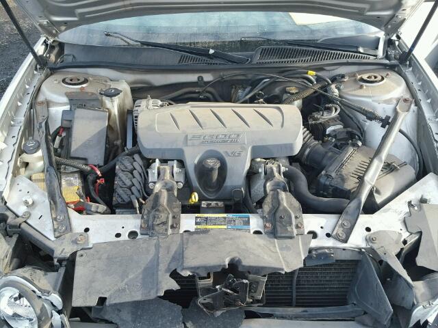 2G4WC582971205606 - 2007 BUICK LACROSSE C SILVER photo 7