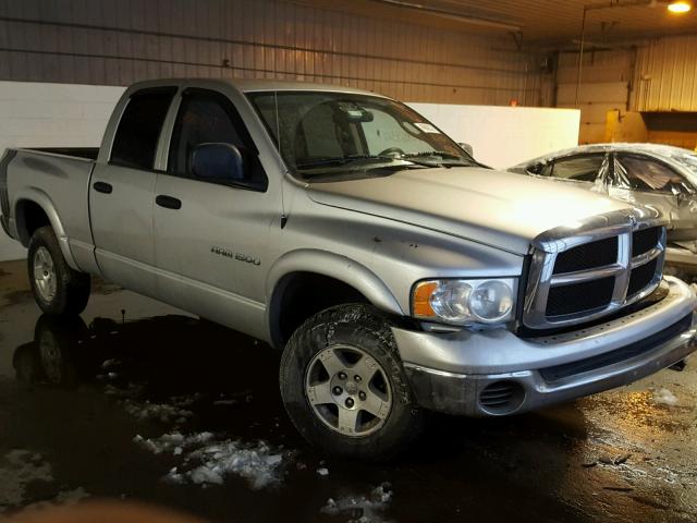 1D7HU18N35S120616 - 2005 DODGE RAM 1500 S SILVER photo 1