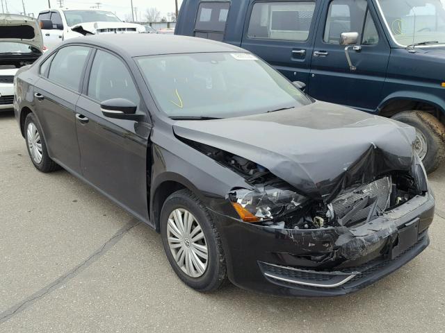 1VWAS7A3XEC064792 - 2014 VOLKSWAGEN PASSAT S შავი ფოტო 1