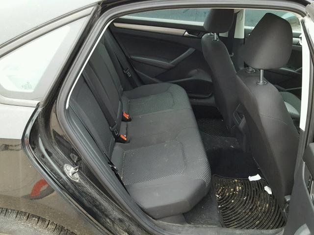 1VWAS7A3XEC064792 - 2014 VOLKSWAGEN PASSAT S შავი ფოტო 6