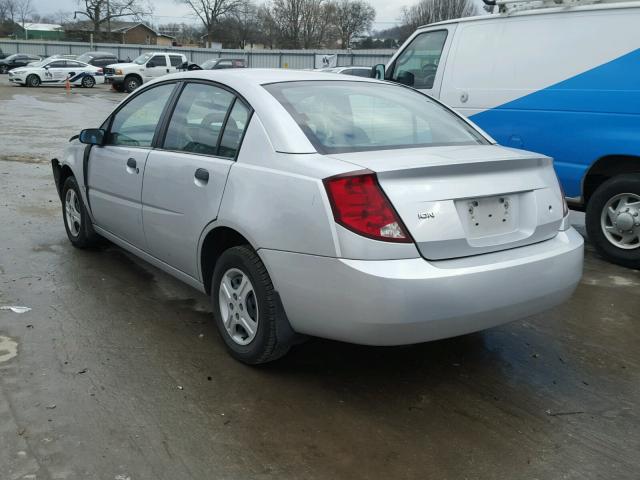 1G8AG52F54Z112772 - 2004 SATURN ION LEVEL GRAY photo 3