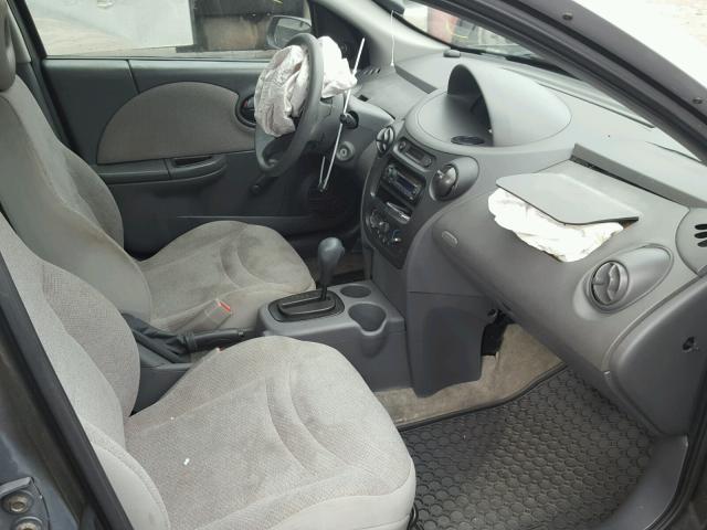 1G8AG52F54Z112772 - 2004 SATURN ION LEVEL GRAY photo 5