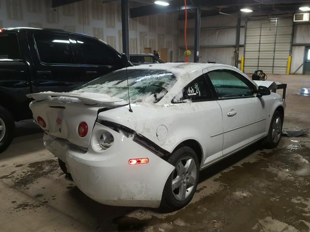 1G1AL18F077343914 - 2007 CHEVROLET COBALT LT WHITE photo 4