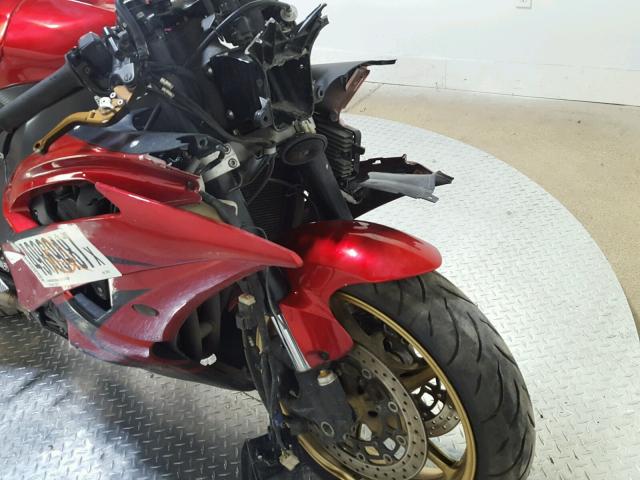 JYARJ16E39A018282 - 2009 YAMAHA YZFR6 RED photo 13