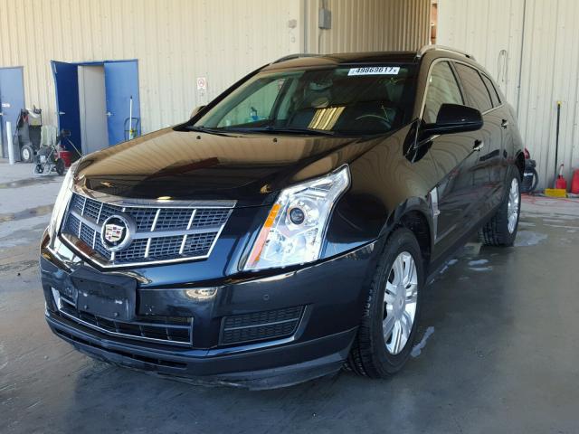 3GYFNDE30CS503122 - 2012 CADILLAC SRX LUXURY BLACK photo 2