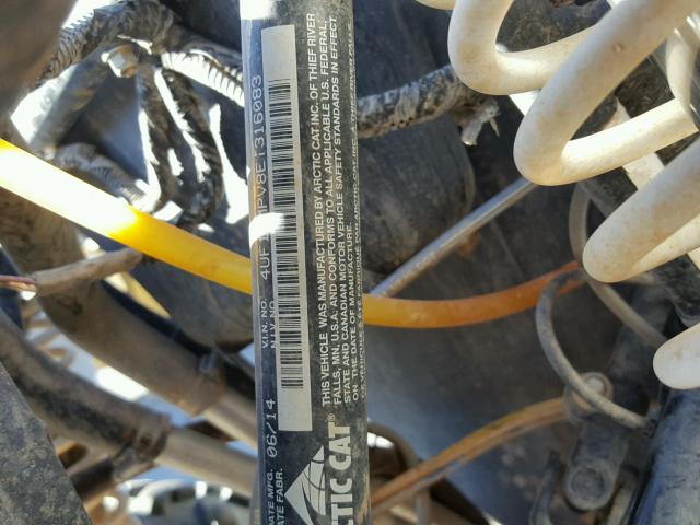 4UF14MPV8ET316083 - 2014 ARCTIC CAT WILDCAT TR 绿色 照片 10