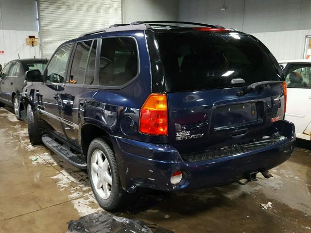 1GKDT13S382211712 - 2008 GMC ENVOY BLUE photo 3