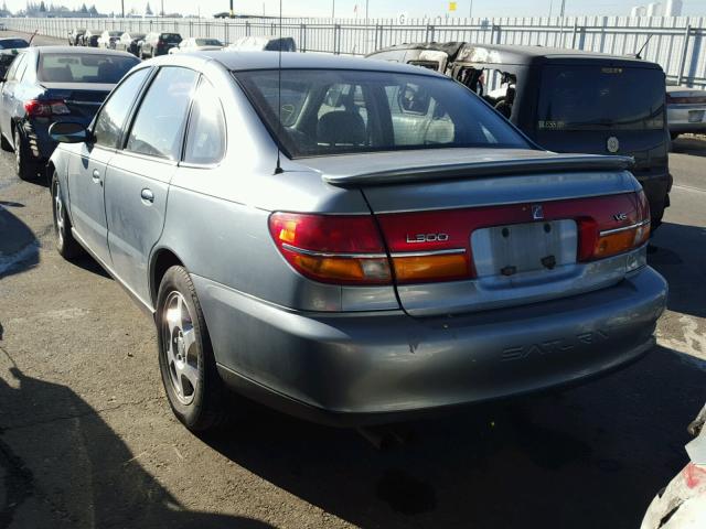 1G8JW54R72Y573372 - 2002 SATURN L300 BLUE photo 3