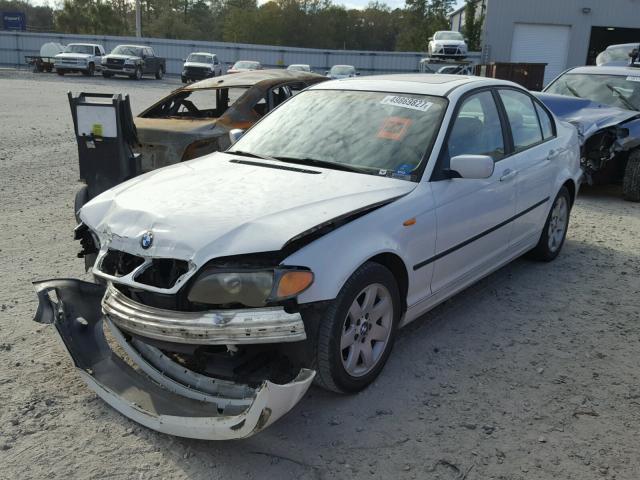 WBAEV33433KL79279 - 2003 BMW 325 I WHITE photo 2