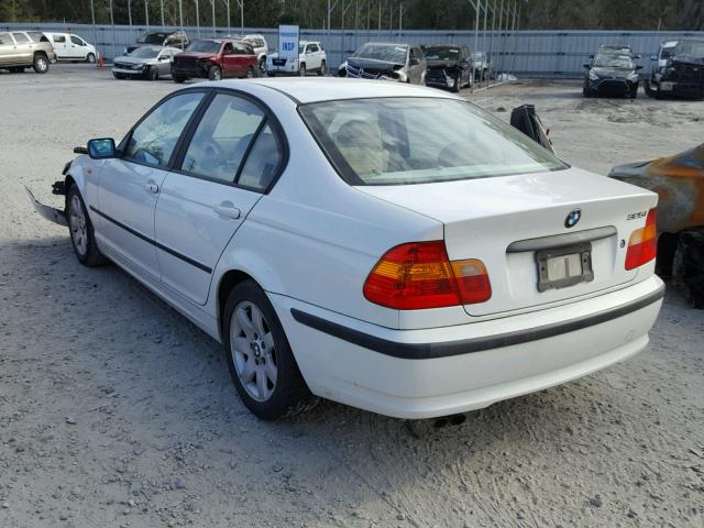 WBAEV33433KL79279 - 2003 BMW 325 I WHITE photo 3