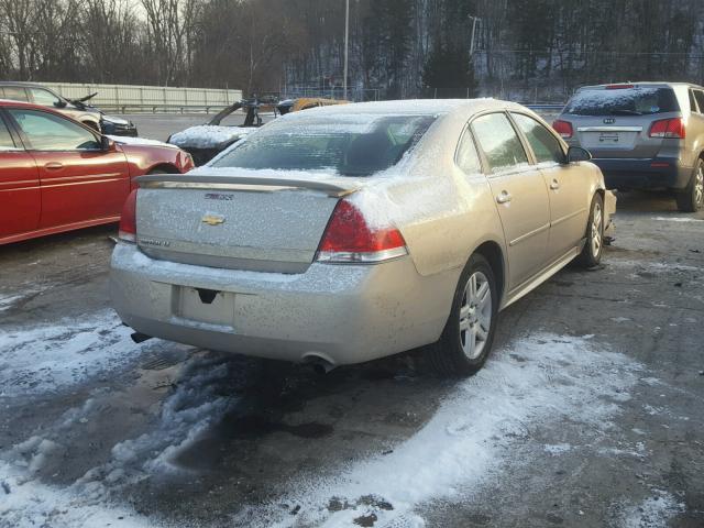 2G1WG5E36C1136785 - 2012 CHEVROLET IMPALA LT GOLD photo 4