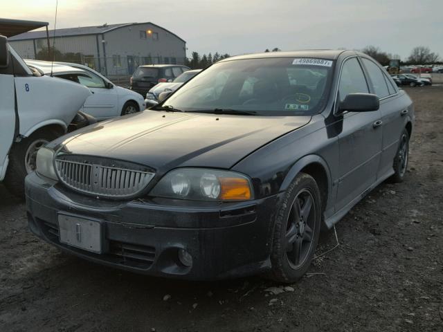 1LNHM87A42Y692753 - 2002 LINCOLN LS BLACK photo 2