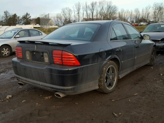 1LNHM87A42Y692753 - 2002 LINCOLN LS BLACK photo 4