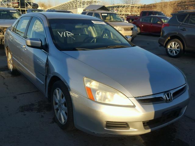 1HGCM66447A008395 - 2007 HONDA ACCORD SE SILVER photo 1