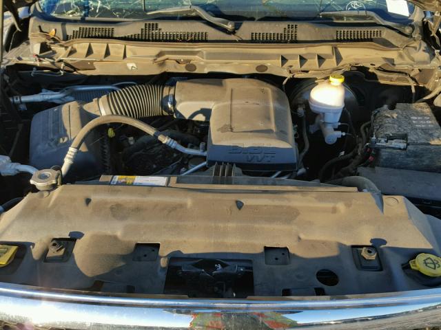 1C6RR6GG9FS578427 - 2015 RAM 1500 SLT ნაცრისფერი ფოტო 7