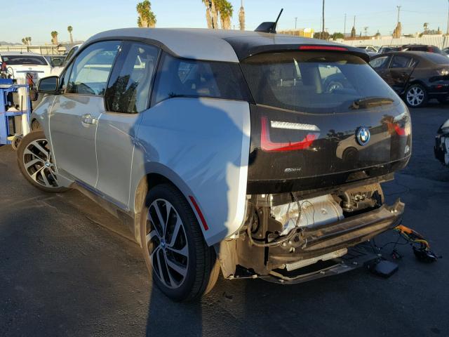 WBY1Z4C53EV273290 - 2014 BMW I3 REX SILVER photo 3