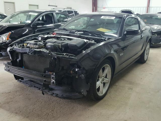 1ZVBP8CF2C5243431 - 2012 FORD MUSTANG GT BLACK photo 2