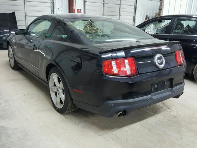 1ZVBP8CF2C5243431 - 2012 FORD MUSTANG GT BLACK photo 3