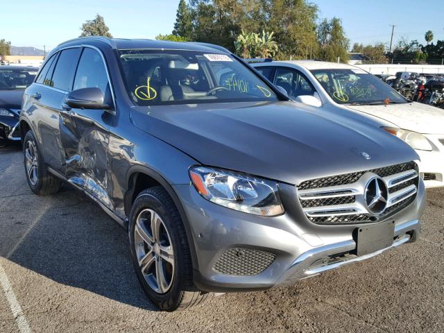 WDC0G4JBXGF042101 - 2016 MERCEDES-BENZ GLC 300 GRAY photo 1